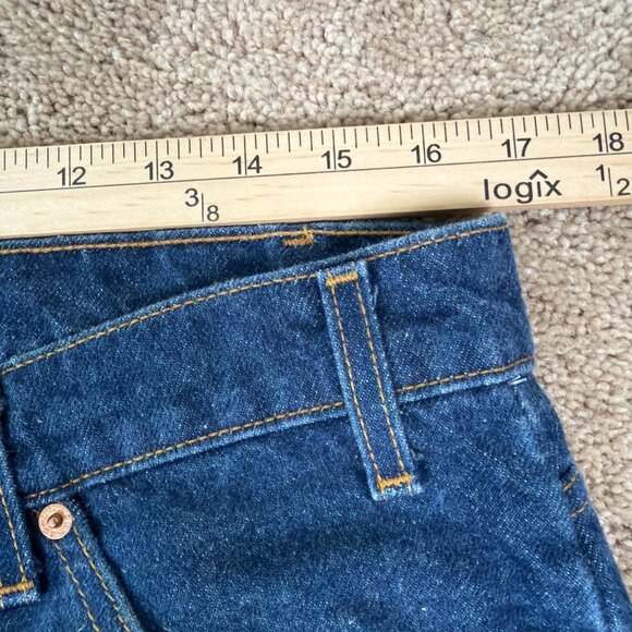 Levis 550 Jeans Mens 36x36 Blue Relax Fit Taper Vintage 90s Batwing Orange Tab - Picture 6 of 10